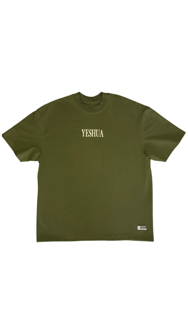 Yeshua letra MAYUSCULA verde