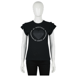 Mi Identidad Estilo Blusa Bolero Negra