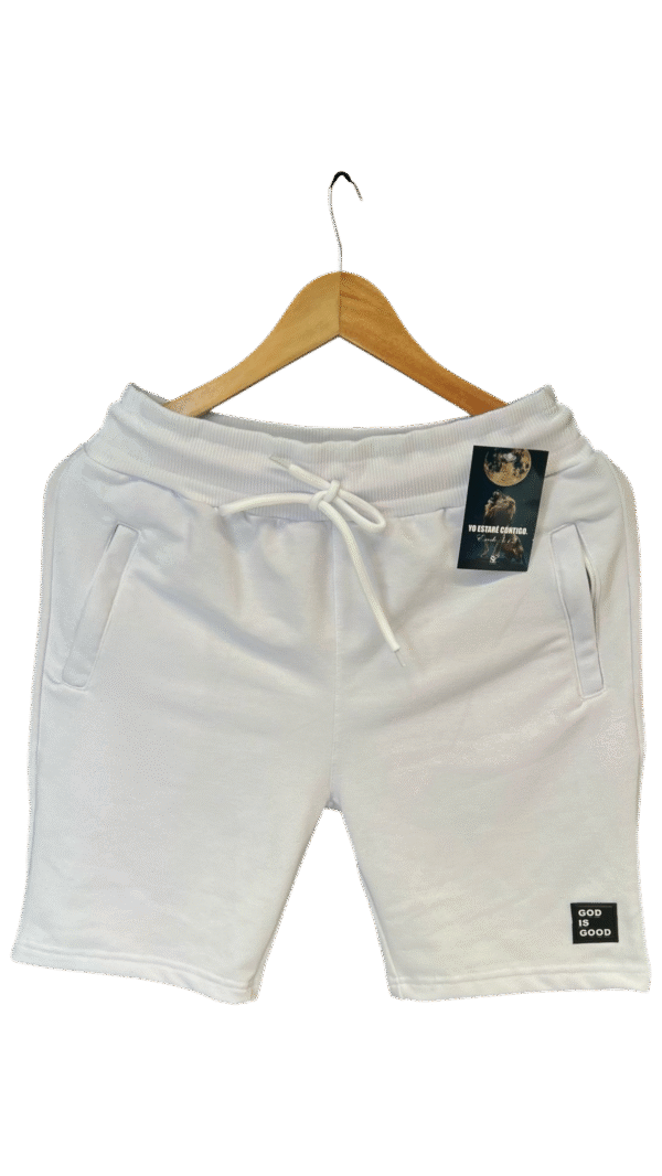 Short Blanco God is Good